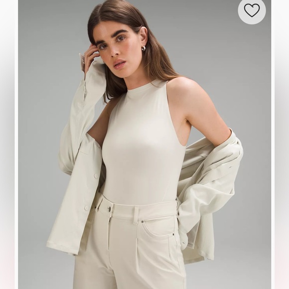 NWT Lululemon Medium Wundermost Ultra-Soft Nulu High-Neck Sleeveless Bodysuit - Picture 6 of 7